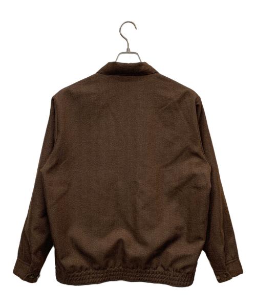 BEAMS（ビームス）BEAMS (ビームス) リバーシブルブルゾン ブラウン×パープル サイズ:Mの古着・服飾アイテム