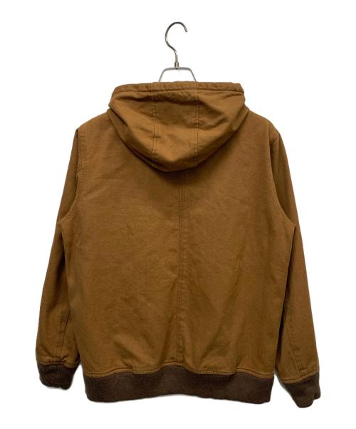 stussy（ステューシー）stussy (ステューシー) FUNKY FRESH GEAR DUCK WORK JACKET ブラウン サイズ:Lの古着・服飾アイテム