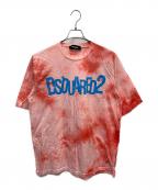 DSQUARED2ディースクエアード）の古着「半袖カットソー」｜ピンク