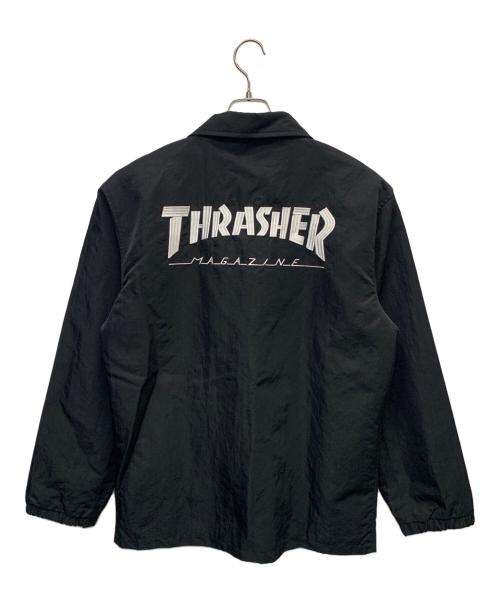 THRASHER（スラッシャー）THRASHER (スラッシャー) ナイロンジャケット ブラック サイズ:Lの古着・服飾アイテム