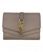 Saint Laurent Parisサンローランパリ）の古着「シュルピスカードケース」｜ピンク