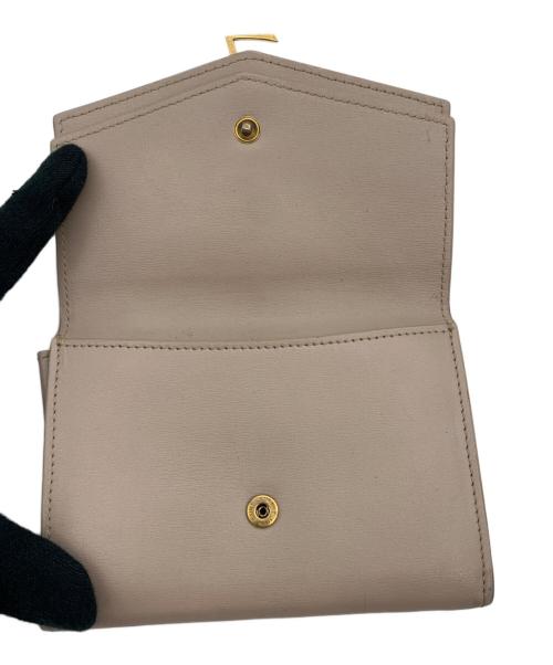 Saint Laurent Paris（サンローランパリ）Saint Laurent Paris (サンローランパリ) シュルピスカードケース ピンクの古着・服飾アイテム