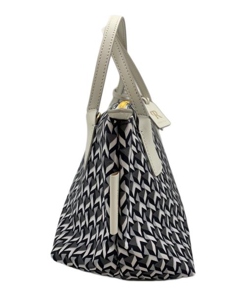 ROBERTA PIERI（ロベルタピエリ）ROBERTA PIERI (ロベルタピエリ) ハンドバッグ グレー×ブラックの古着・服飾アイテム