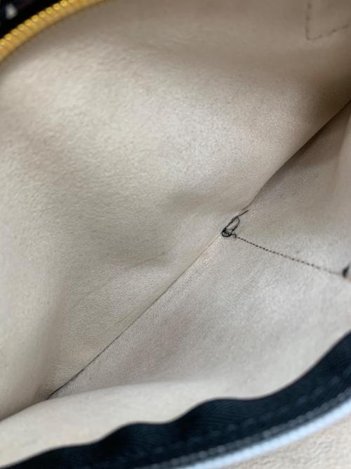 ROBERTA PIERI（ロベルタピエリ）ROBERTA PIERI (ロベルタピエリ) ハンドバッグ ブラウン×イエローの古着・服飾アイテム