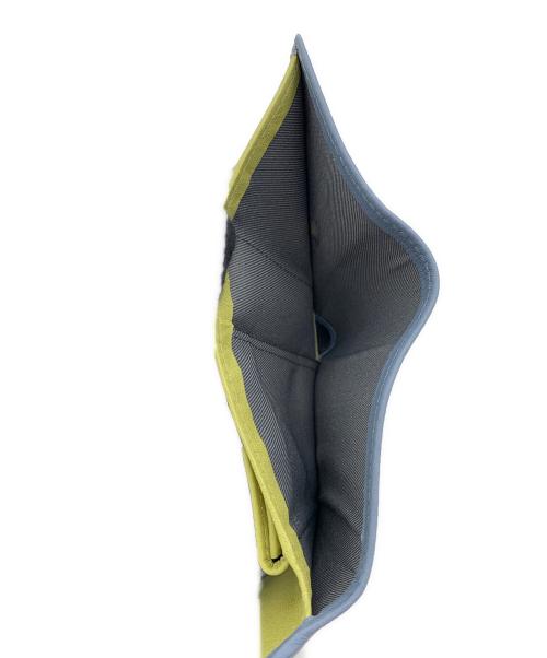 IO PELLE（イオペレ）IO PELLE (イオペレ) 3つ折り財布 スカイブルーの古着・服飾アイテム