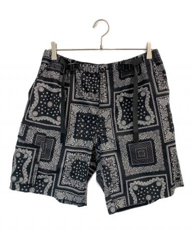 ヤ*軍様 Gramicci × BEAMS ハーフパンツ ブラック Lサイズ 中古・古着通販】GRAMICCI (グラミチ) BEAMS (ビームス) ハーフパンツ