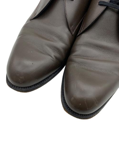 J.M.WESTON（ジェイエムウエストン）J.M.WESTON (ジェイエムウエストン) プレーントゥシューズ ブラウン サイズ:8の古着・服飾アイテム