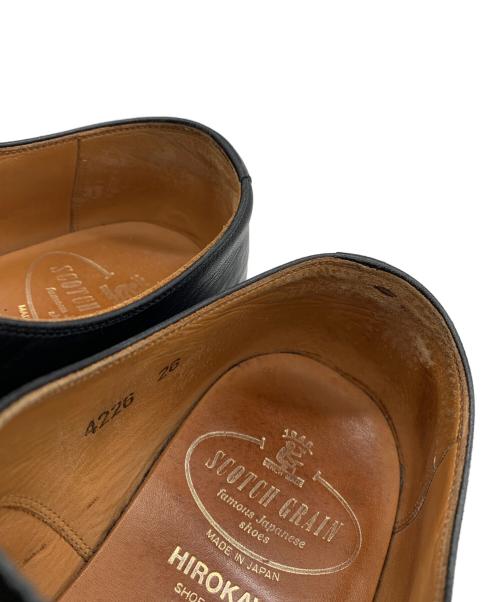 SCOTCH GRAIN（スコッチグレイン）SCOTCH GRAIN (スコッチグレイン) ドレスシューズ ブラック サイズ:26cmの古着・服飾アイテム