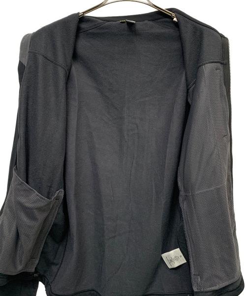 HAGLOFS（ホグロフス）HAGLOFS (ホグロフス) ジップアップジャケット ブラック サイズ:Lの古着・服飾アイテム