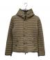 DUVETICA（デュベティカ）の古着「リバーシブルダウンジャケット」｜カーキ×グレー
