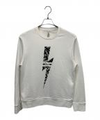 NEIL BARRETTニールバレット）の古着「スウェット」｜ホワイト