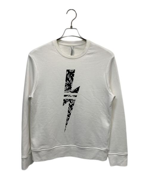 NEIL BARRETT（ニールバレット）NEIL BARRETT (ニールバレット) スウェット ホワイト サイズ:Sの古着・服飾アイテム