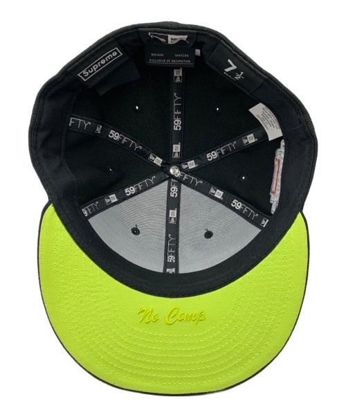 New Era（ニューエラ）New Era (ニューエラ) SUPREME (シュプリーム) 21AWNo Comp Box Logo BBcap ブラック サイズ:7 1/2の古着・服飾アイテム