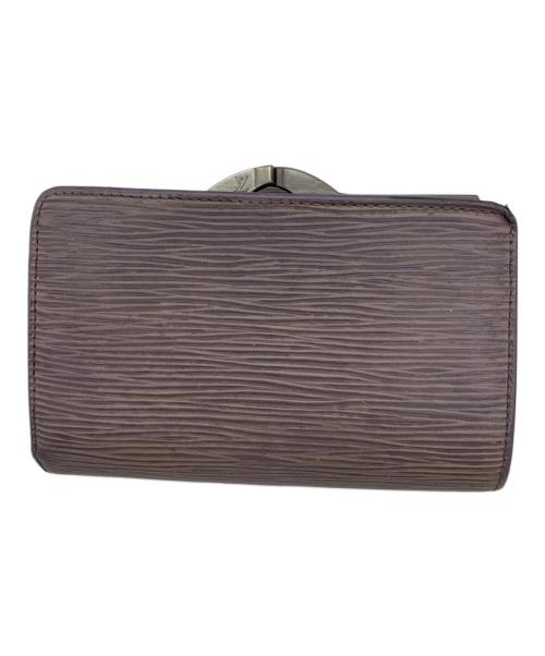 LOUIS VUITTON（ルイ ヴィトン）LOUIS VUITTON (ルイ ヴィトン) ポルトモネ・ビエ・ヴィエノワ 2つ折り財布 パープルの古着・服飾アイテム