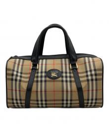 Burberry's（バーバリー）の古着「ボストンバッグ」｜ブラウン