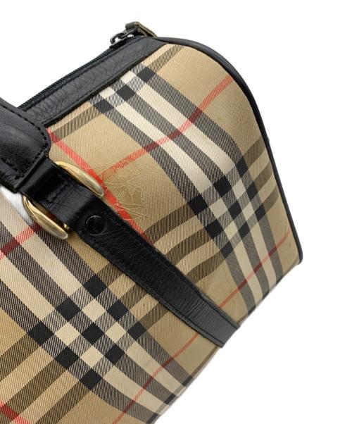 Burberry's（バーバリーズ）Burberry's (バーバリーズ) ボストンバッグ ブラウンの古着・服飾アイテム