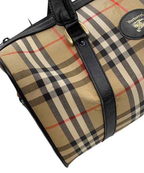 Burberry's（バーバリーズ）Burberry's (バーバリーズ) ボストンバッグ ブラウンの古着・服飾アイテム