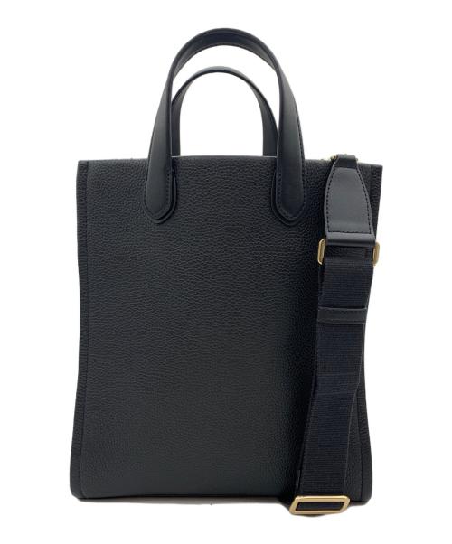 MICHAEL KORS（マイケル・コース）MICHAEL KORS (マイケル・コース) スクエアショルダーバッグ ブラックの古着・服飾アイテム