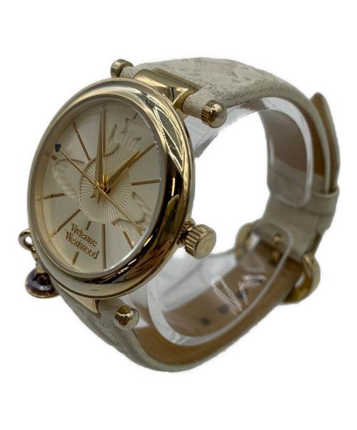 Vivienne Westwood（ヴィヴィアンウエストウッド）Vivienne Westwood (ヴィヴィアンウエストウッド) リストウォッチ ホワイトの古着・服飾アイテム