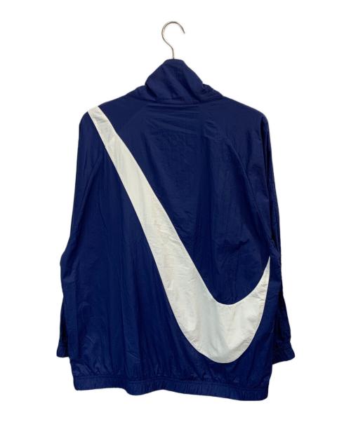 NIKE（ナイキ）NIKE (ナイキ) ナイロンパーカー ブルー×ホワイト サイズ:Mの古着・服飾アイテム