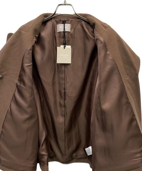 COCODEAL LUXE（ココディール リュクス）COCODEAL LUXE (ココディール リュクス) ウールジャケット ブラウン サイズ:2の古着・服飾アイテム