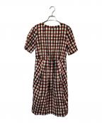 MACKINTOSH LONDONマッキントッシュ ロンドン）の古着「半袖ワンピース」｜ホワイト×レッド