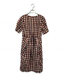 MACKINTOSH LONDON（マッキントッシュ ロンドン）の古着「半袖ワンピース」｜ホワイト×レッド