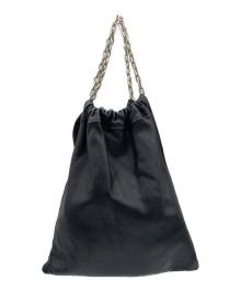 cian en paclam（シアン エン パクラム）の古着「レザーハンドバッグ」｜ブラック