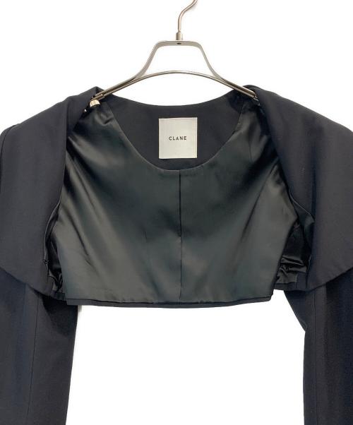 CLANE（クラネ）CLANE (クラネ) ショートジャケット ブラック サイズ:Fの古着・服飾アイテム
