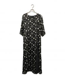 CITYSHOP（シティショップ）の古着「半袖ワンピース」｜ブラック