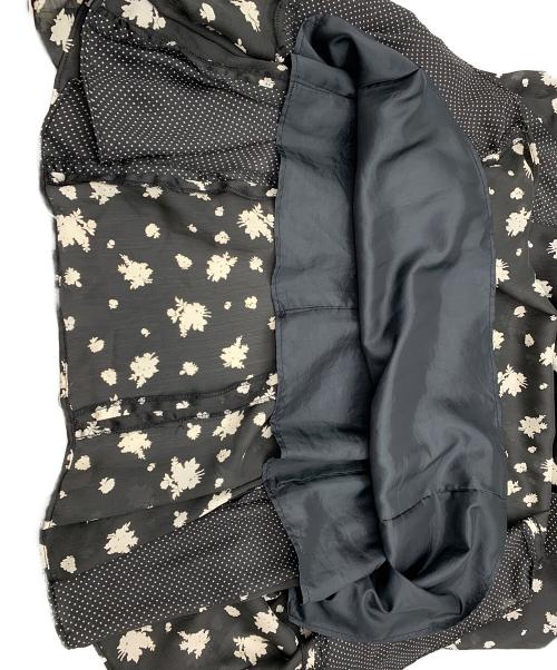 CITYSHOP（シティショップ）CITYSHOP (シティショップ) 半袖ワンピース ブラック サイズ:38の古着・服飾アイテム