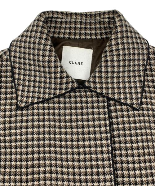 CLANE（クラネ）CLANE (クラネ) ウールコート ブラウン サイズ:2の古着・服飾アイテム