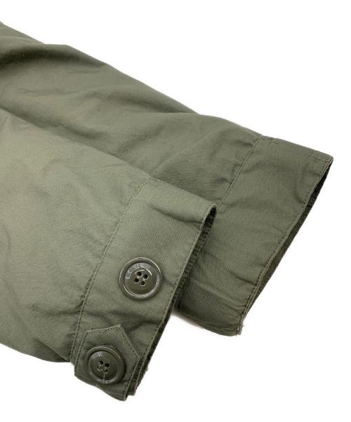 HOUSTON（ヒューストン）HOUSTON (ヒューストン) モッズコート オリーブ サイズ:XSの古着・服飾アイテム