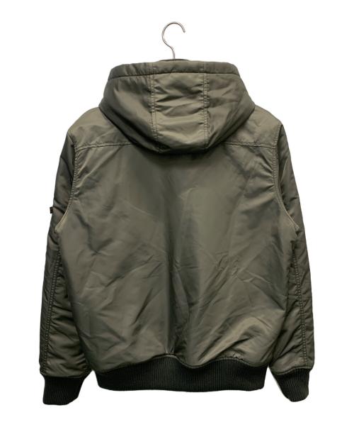 ALPHA（アルファ）ALPHA (アルファ) フライトジャケット オリーブ サイズ:XLの古着・服飾アイテム