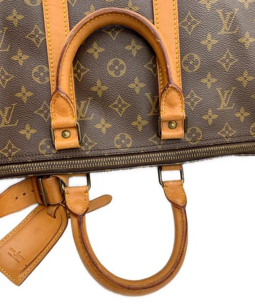 LOUIS VUITTON（ルイ ヴィトン）LOUIS VUITTON (ルイ ヴィトン) キーポル・バンドリエール45 ブラウンの古着・服飾アイテム
