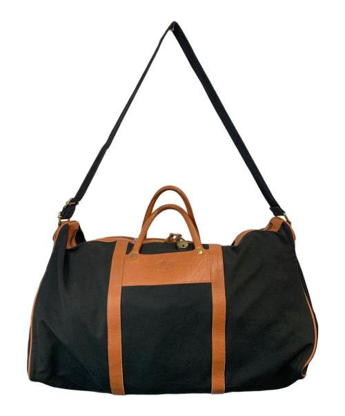 IL BISONTE（イル ビゾンテ）IL BISONTE (イル ビゾンテ) ボストンバッグ ブラックの古着・服飾アイテム