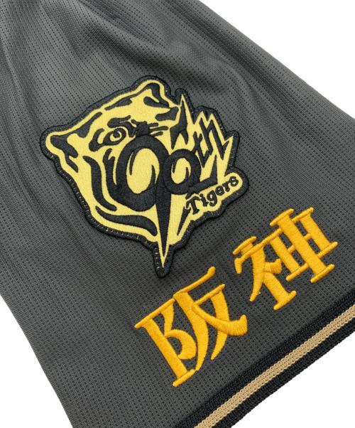 MIZUNO（ミズノ）MIZUNO (ミズノ) 野球ユニフォーム 阪神タイガース グレー サイズ:M JASPOの古着・服飾アイテム