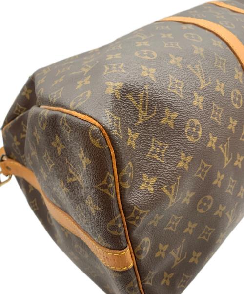 LOUIS VUITTON（ルイ ヴィトン）LOUIS VUITTON (ルイ ヴィトン) キーポル・バンドリエール55 ブラウンの古着・服飾アイテム