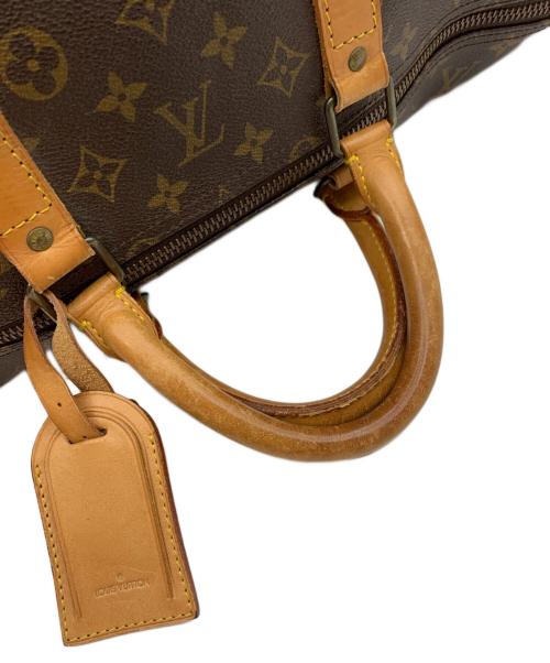 LOUIS VUITTON（ルイ ヴィトン）LOUIS VUITTON (ルイ ヴィトン) キーポル・バンドリエール55 ブラウンの古着・服飾アイテム