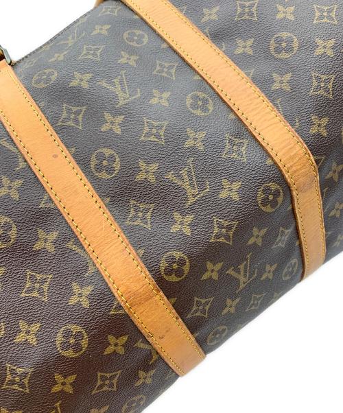 LOUIS VUITTON（ルイ ヴィトン）LOUIS VUITTON (ルイ ヴィトン) キーポル・バンドリエール55 ブラウンの古着・服飾アイテム