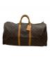 LOUIS VUITTON (ルイ ヴィトン) キーポル・バンドリエール55 ブラウン：50000円