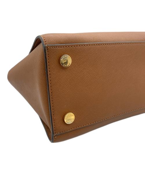 MICHAEL KORS（マイケル・コース）MICHAEL KORS (マイケル・コース) 2WAYバッグ ブラウンの古着・服飾アイテム
