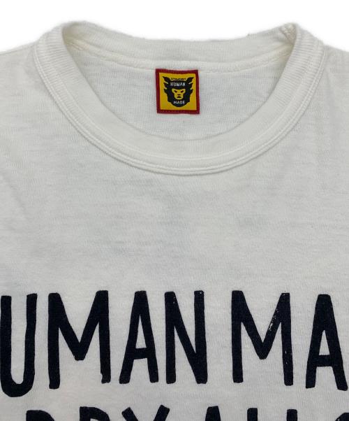 HUMAN MADE（ヒューマンメイド）HUMAN MADE (ヒューマンメイド) GRAPHIC T-SHIRT ホワイト サイズ:Lの古着・服飾アイテム