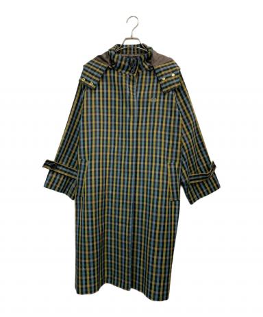 ☆【美品】FRED PERRY グレンチェック ロングコート M タータン裏地☆ 中古・古着通販】FRED PERRY (フレッドペリー) チェックコート