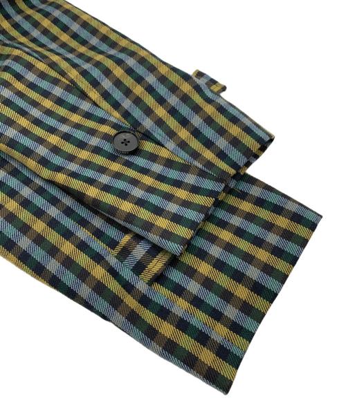 FRED PERRY（フレッドペリー）FRED PERRY (フレッドペリー) チェックコート グリーン サイズ:EUR36の古着・服飾アイテム