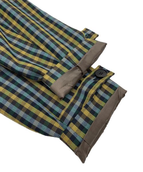 FRED PERRY（フレッドペリー）FRED PERRY (フレッドペリー) チェックコート グリーン サイズ:EUR36の古着・服飾アイテム