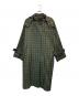 FRED PERRY（フレッドペリー）の古着「チェックコート」｜グリーン