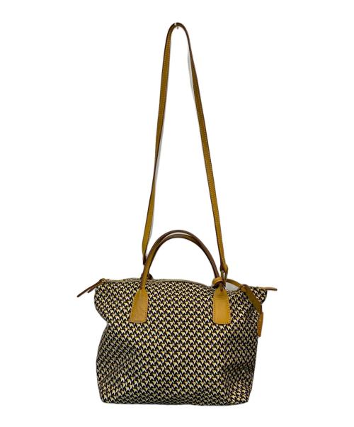 ROBERTA PIERI（ロベルタピエリ）ROBERTA PIERI (ロベルタピエリ) ショルダーバッグ ブラック×イエローの古着・服飾アイテム