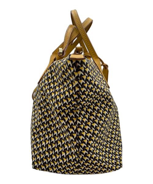 ROBERTA PIERI（ロベルタピエリ）ROBERTA PIERI (ロベルタピエリ) ショルダーバッグ ブラック×イエローの古着・服飾アイテム