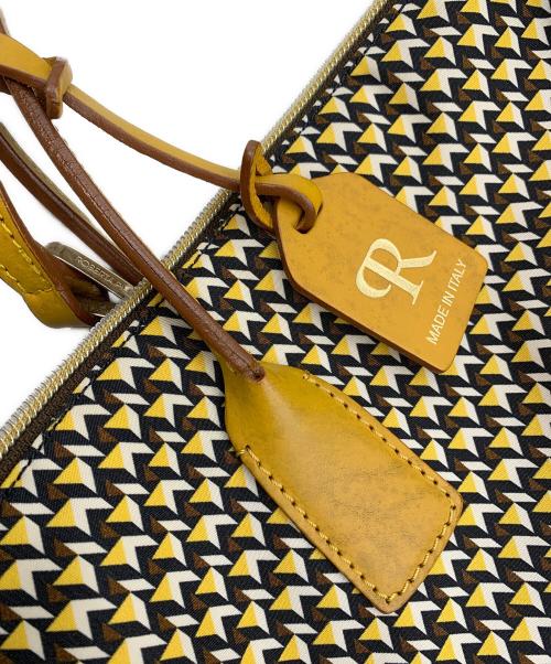 ROBERTA PIERI（ロベルタピエリ）ROBERTA PIERI (ロベルタピエリ) ショルダーバッグ ブラック×イエローの古着・服飾アイテム